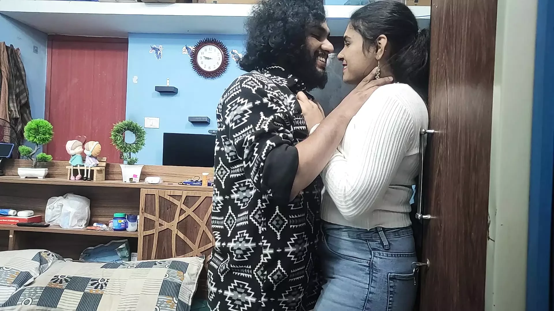 Malayali couples hot sex with malayalam dirty talk, Mallu couple hot sex